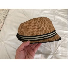 Mujers Black and Tan Straw Fedora Nordstrom  eb-62157249